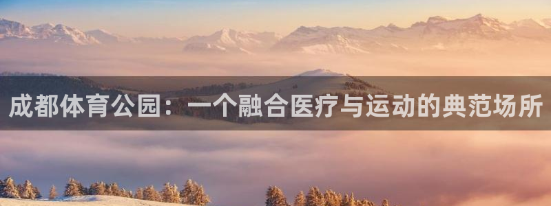 oety欧亿体育官网下载平台注册流程图:成都体育公园:一个融